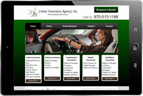 Responsive for Mobile Tablets